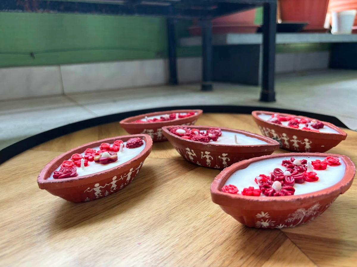 Baked Earth Scented Diyas