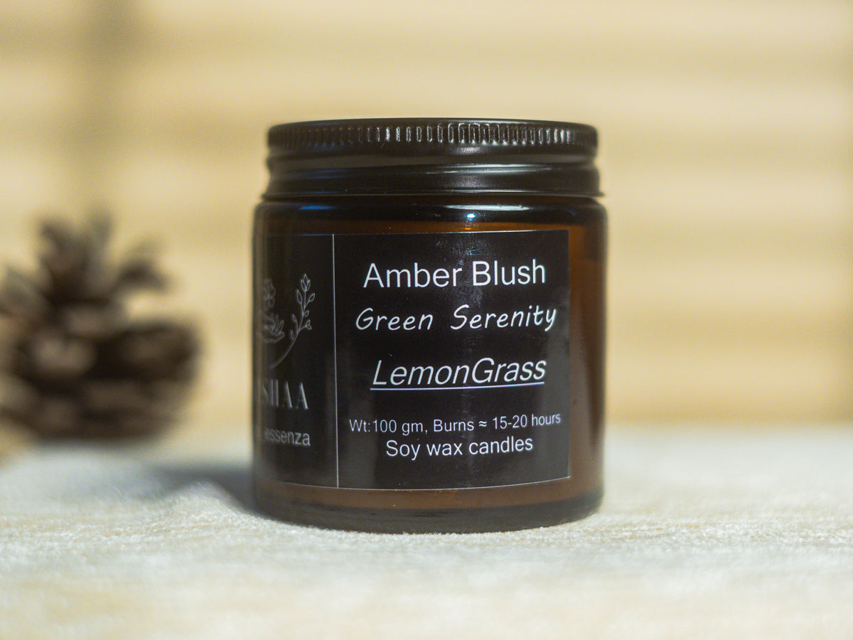 Amber Blush:Green Serenity