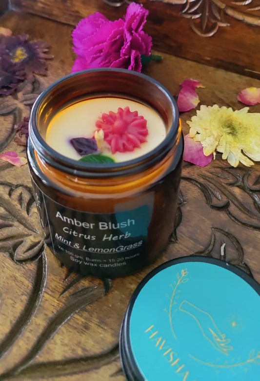 Amber Blush: Citrus Herb