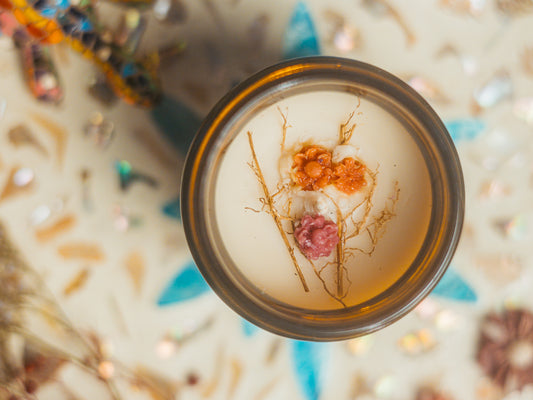 Amber Blush: Earthy Haze
